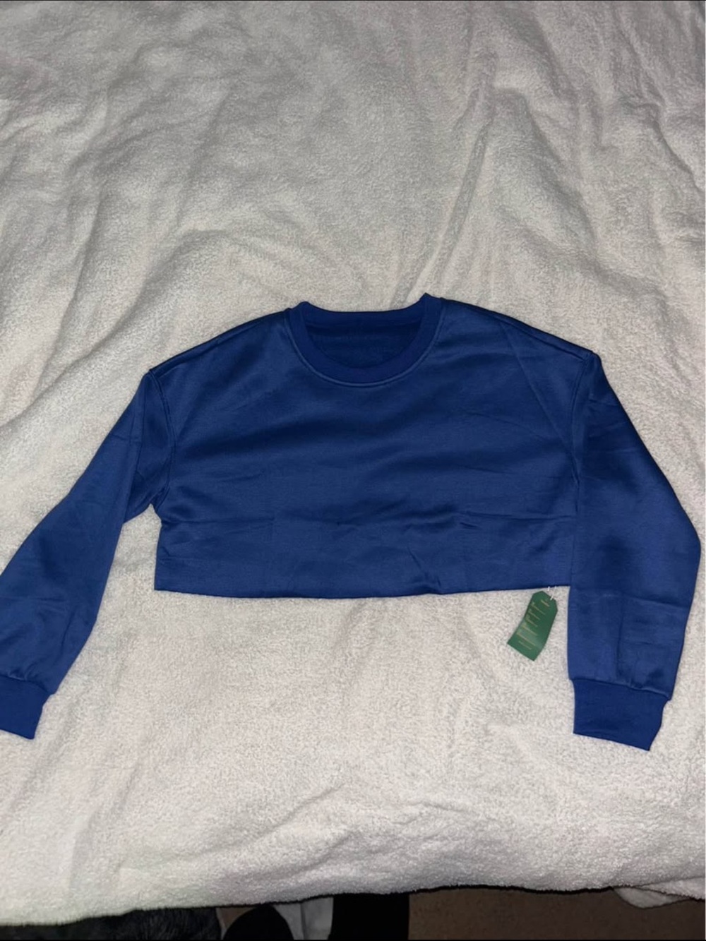 Cropped Crewneck Sweatshirt